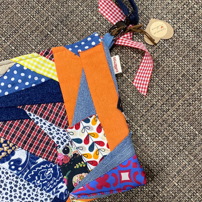 Bolso patchwork, ÚNICO!